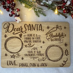 Personalised Santa Plate