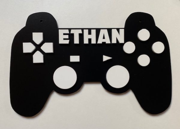 Personalised Games Controller Sign