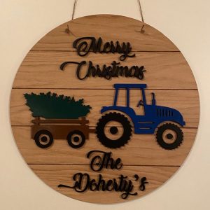 Christmas Tractor 1