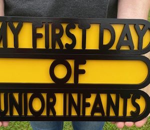 1st Day of School Sign