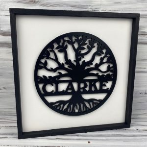 Personalised Family Tree Sign