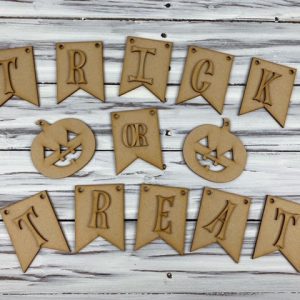 Trick or Treat DIY Garland