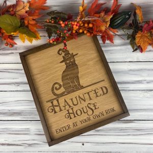 Haunted House Sign