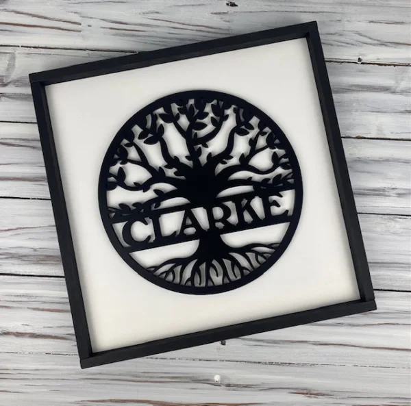 Personalised Family Tree Sign - Image 3